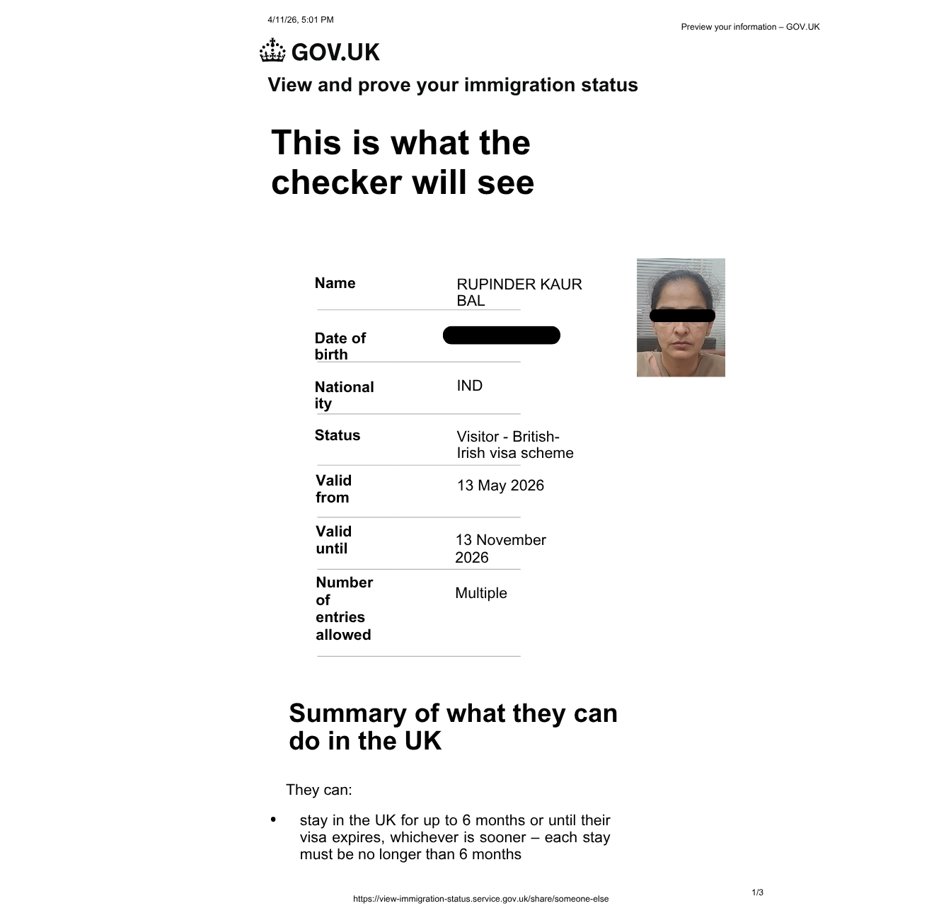 UK Visitor Visa | Tourist for  UK