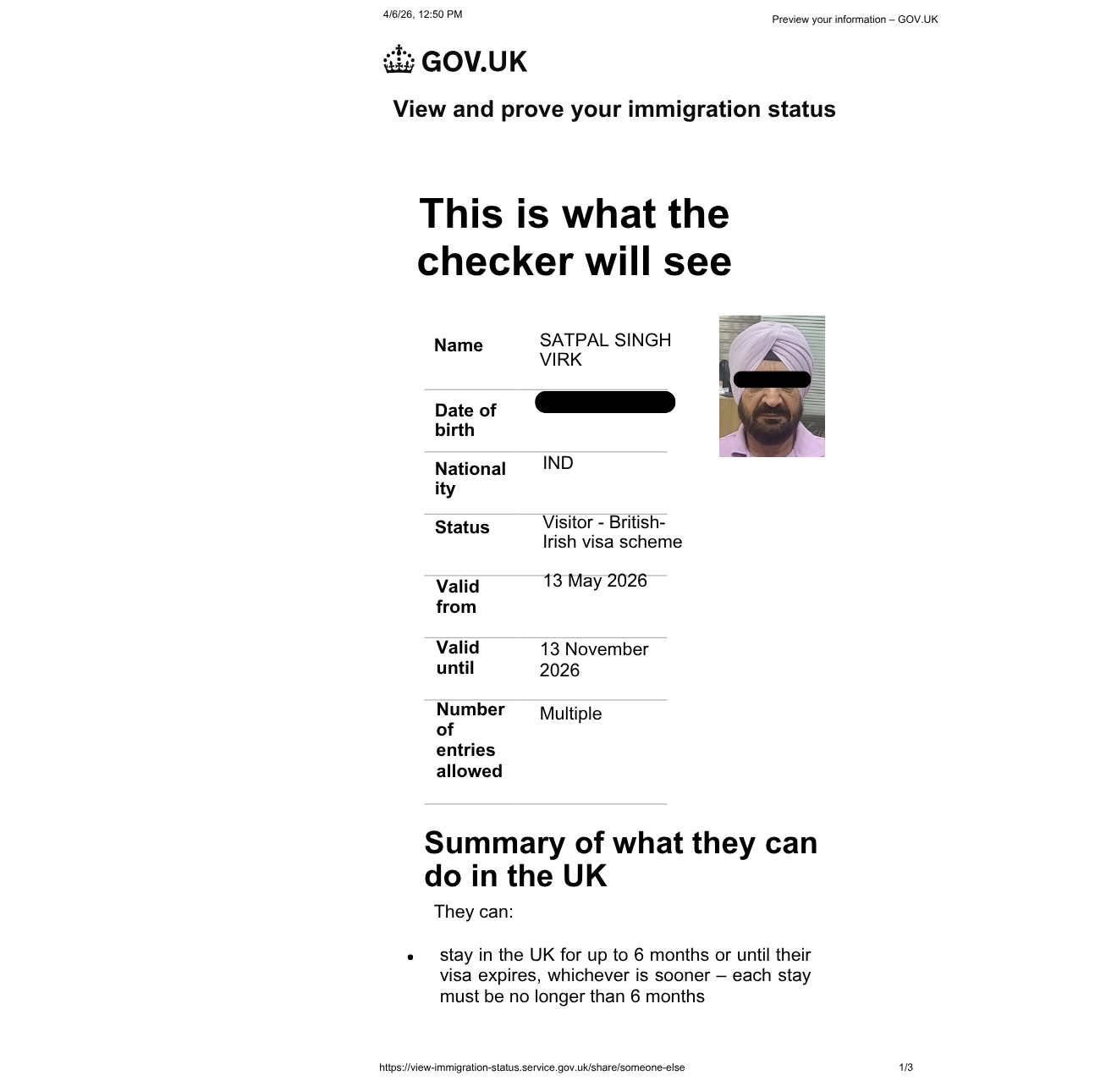 UK Visitor Visa | Tourist for  UK