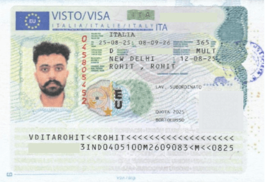 Italy Employment Visa | Schengen Visa for  Italy