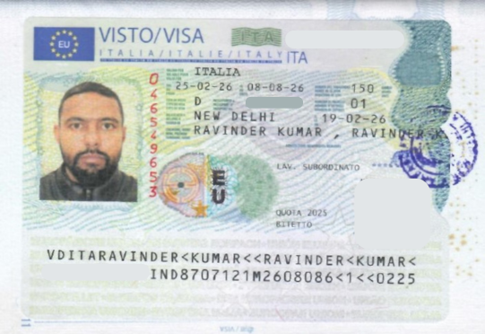 Italy Employment Visa | Schengen Visa for  Italy